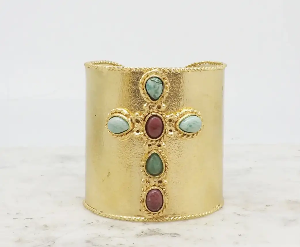 NIIKI PARIS -FAITH - MANCHETTE AMAZONITE