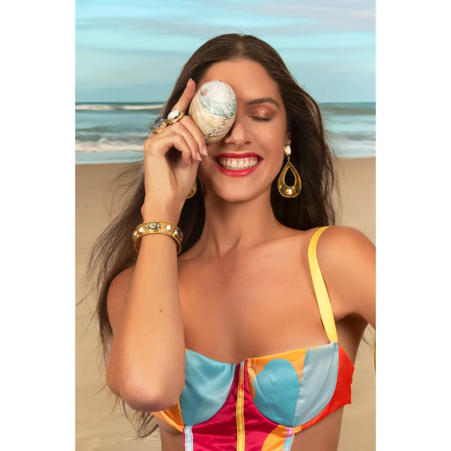 BOUCLES CLIP SUNSET